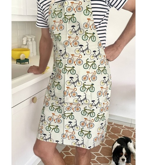 Kitchen Apron - Bicycle Plewsy kitchen cooking women funny cute bbq aprons for men