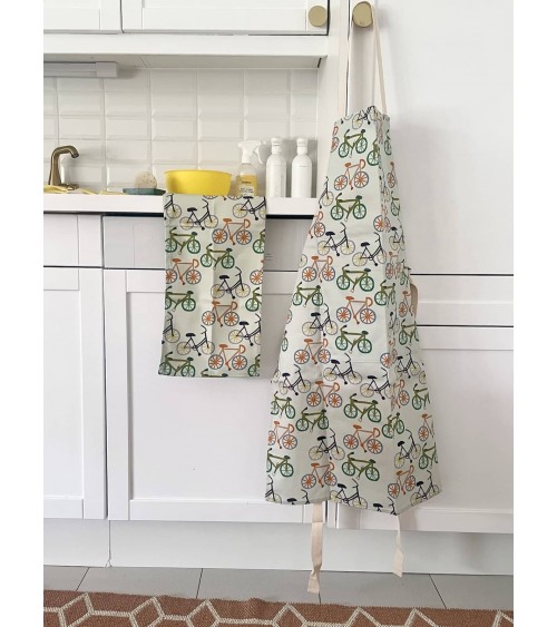 Grembiule da cucina - Bicicletta Plewsy grembiule particolari eleganti divertenti