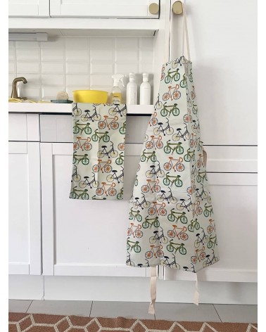 Grembiule da cucina - Bicicletta Plewsy grembiule particolari eleganti divertenti