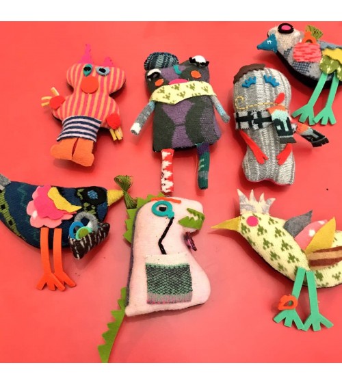 Make your own magpie kit Donna Wilson original gift idea for a birth