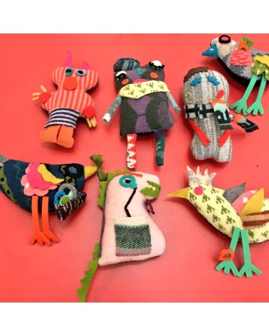 Make your own magpie kit Donna Wilson original gift idea for a birth