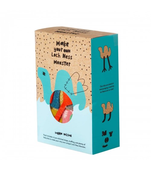 Kit per creare il tuo Mostro di Loch Ness Donna Wilson Peluche e doudou per neonati idee regalo
