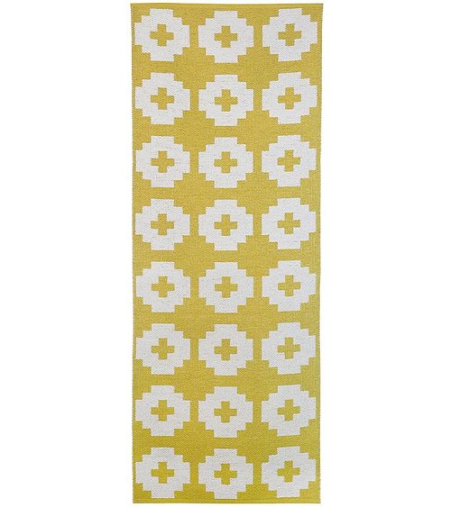 Vinyl Rug - FLOWER Sun Brita Sweden cool vinyl rugs runner for kitchen washable outdoor rugs