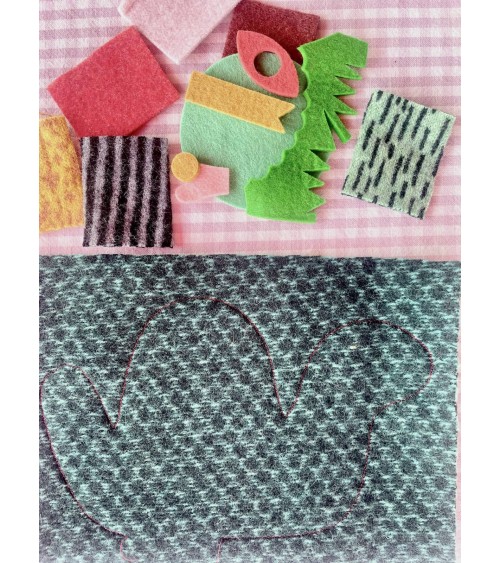Make your own Loch Ness monster kit Donna Wilson original gift idea for a birth