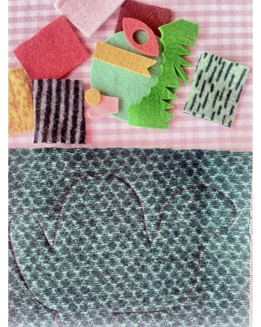 Make your own Loch Ness monster kit Donna Wilson original gift idea for a birth