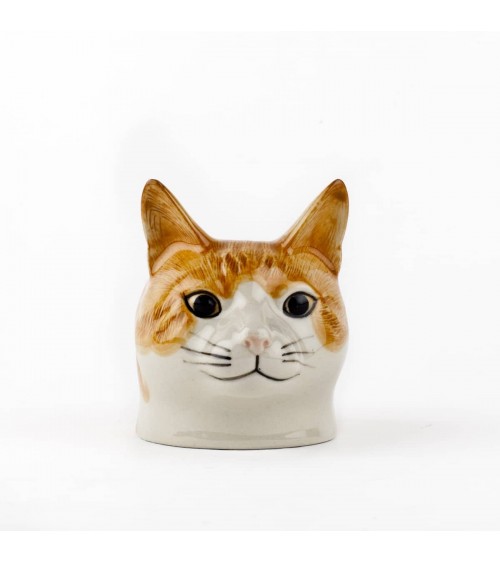 Squash - Porta uova Gatto in ceramica Quail Ceramics portauova design particolari