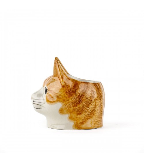 Squash - Porta uova Gatto in ceramica Quail Ceramics portauova design particolari