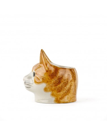 Squash - Porta uova Gatto in ceramica Quail Ceramics portauova design particolari
