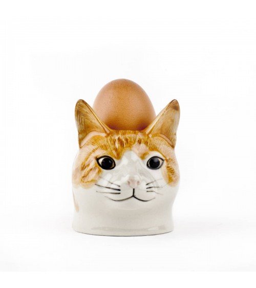 Squash - Katze Eierbecher aus Keramik Quail Ceramics lustige design kaufen