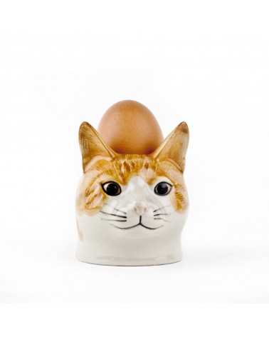 Squash - Porta uova Gatto in ceramica Quail Ceramics portauova design particolari