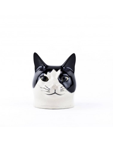Barney - Porta uova Gatto in ceramica Quail Ceramics portauova design particolari