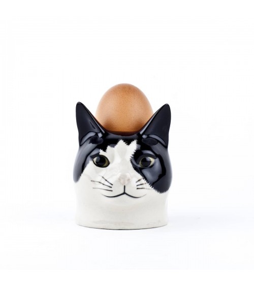 Barney - Porta uova Gatto in ceramica Quail Ceramics portauova design particolari