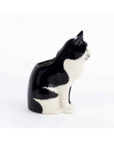 Barney - Mini vase à fleurs Chat Quail Ceramics design fleur décoratif original kitatori suisse