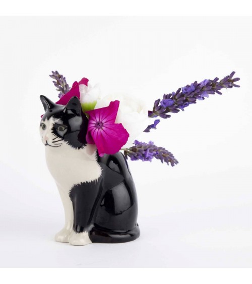 Barney - Mini vaso per fiori Gatto Quail Ceramics vasi eleganti per interni per fiori decorativi design kitatori svizzera
