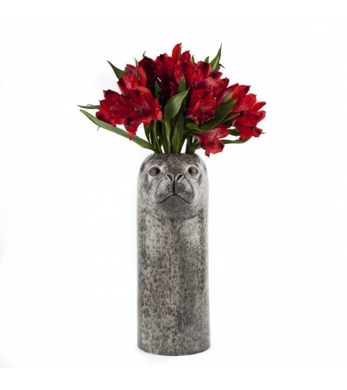 Foca di porto - Grande vaso per fiori Quail Ceramics vasi eleganti per interni per fiori decorativi design kitatori svizzera