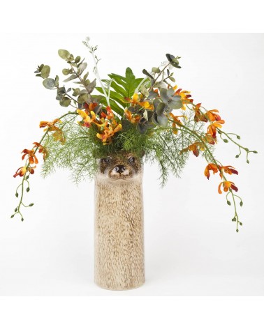 Lontra - Grande vaso per fiori Quail Ceramics vasi eleganti per interni per fiori decorativi design kitatori svizzera