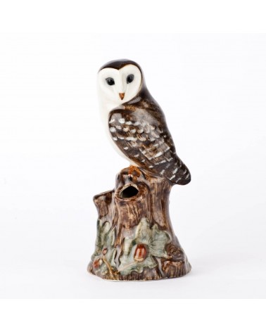 Barn Owl - Mini flower vase Quail Ceramics table flower living room vase kitatori switzerland