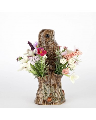 Gufo - Mini vaso per fiori Quail Ceramics vasi eleganti per interni per fiori decorativi design kitatori svizzera