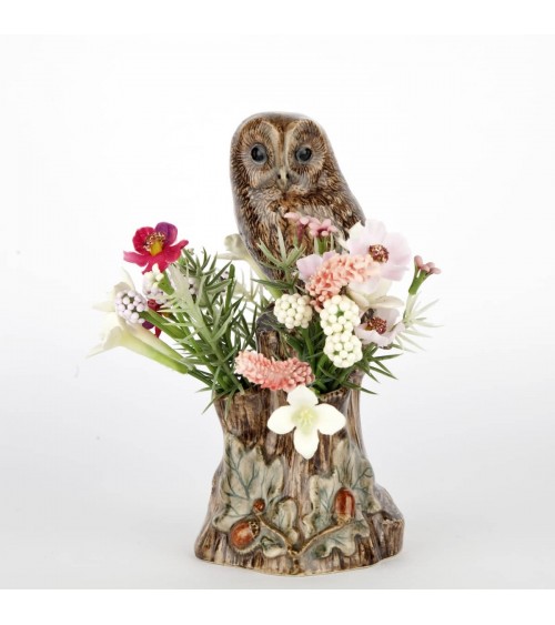 Gufo - Mini vaso per fiori Quail Ceramics vasi eleganti per interni per fiori decorativi design kitatori svizzera