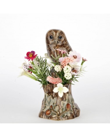 Gufo - Mini vaso per fiori Quail Ceramics vasi eleganti per interni per fiori decorativi design kitatori svizzera