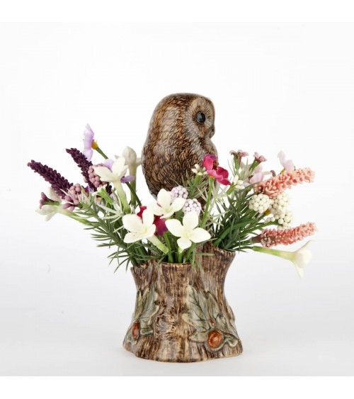 Gufo - Mini vaso per fiori Quail Ceramics vasi eleganti per interni per fiori decorativi design kitatori svizzera