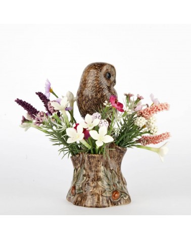 Gufo - Mini vaso per fiori Quail Ceramics vasi eleganti per interni per fiori decorativi design kitatori svizzera