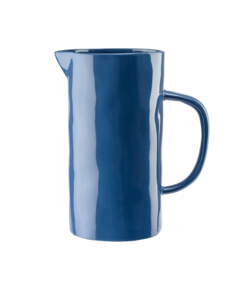 Krug aus Keramik - Mittelblau Quail's Egg wasserkaraffe glas krüg glaskaraffen design