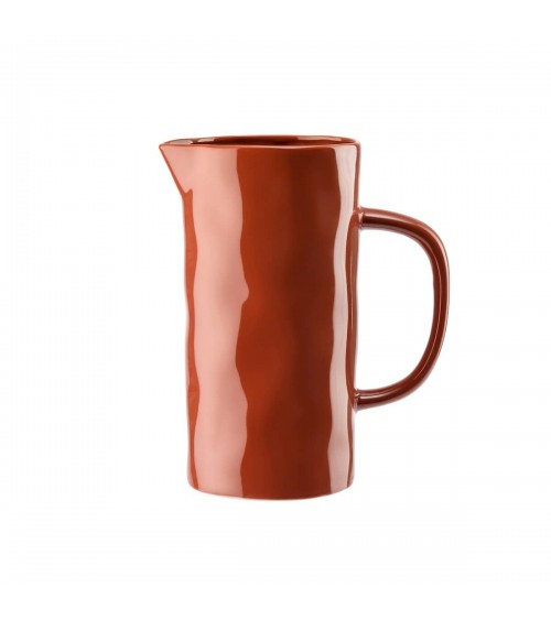 Brocca Acqua - Terracotta Quail's Egg caraffa brocca acqua vetro design ceramica