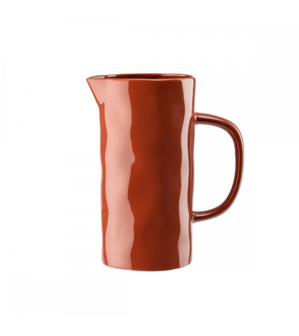 Brocca Acqua - Terracotta Quail's Egg caraffa brocca acqua vetro design ceramica
