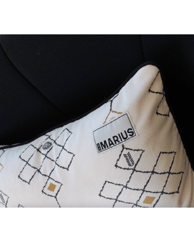Ethnisch - Kissenbezug für Sofa aus Samt Où est Marius zierkissen sofa deko kissen kaufen dekokissen sofakissen