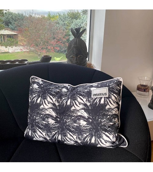 Canopée - Housse de coussin pour extérieur Où est Marius exterieur imperméable salon chaise de jardin deco