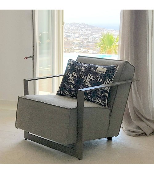 Canopée - Outdoor Kissenbezug, Zierkissen 40x60 cm Où est Marius zierkissen kaufen sofa