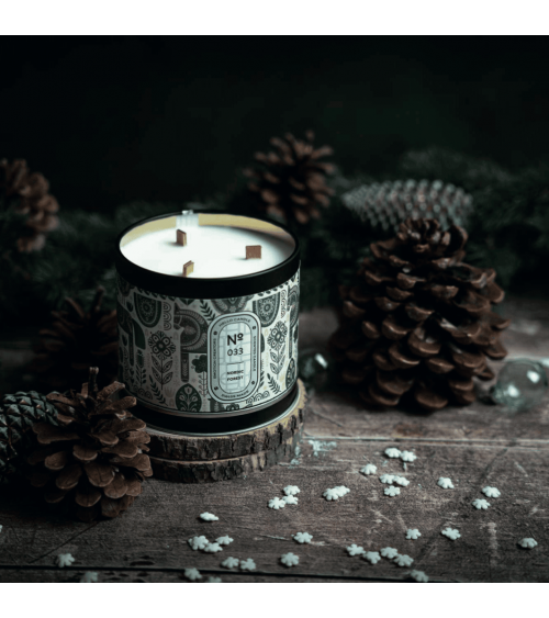 N°33 Nordic Forest - Natural handmade scented candle handmade good smelling candles shop store