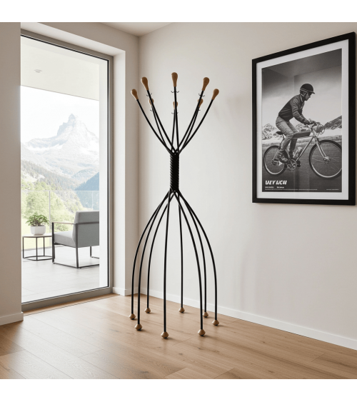 OCTOPUS - Vintage Coat stand - 1990's kitatori switzerland vintage furniture design classics