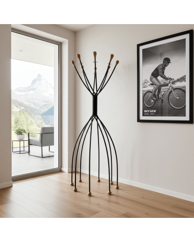 OCTOPUS - Vintage Coat stand - 1990's kitatori switzerland vintage furniture design classics