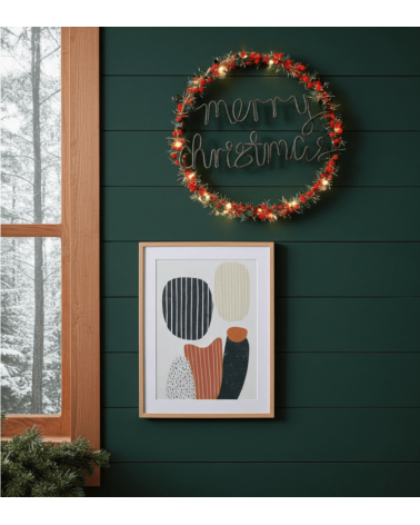 Lichterkranz Stechpalme und rote Beeren - Weihnachtsdeko Melanie Porter Weihnachtsdekoration kaufen Weihnachtsbaum Deko Ideen...