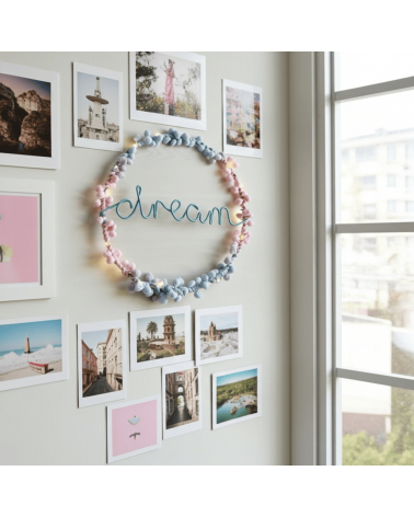 Wreath Dream - Fairy light Melanie Porter lighted illuminated decoration indoor bedroom