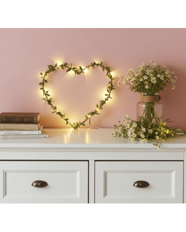 Coeur Botanique - Décoration Lumineuse Melanie Porter deco chambre intérieur murale salon lumineux