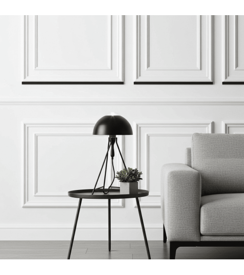 Studio Simple Noir - Lampe de table, lampe de chevet Serax a poser de nuit led moderne originale design suisse