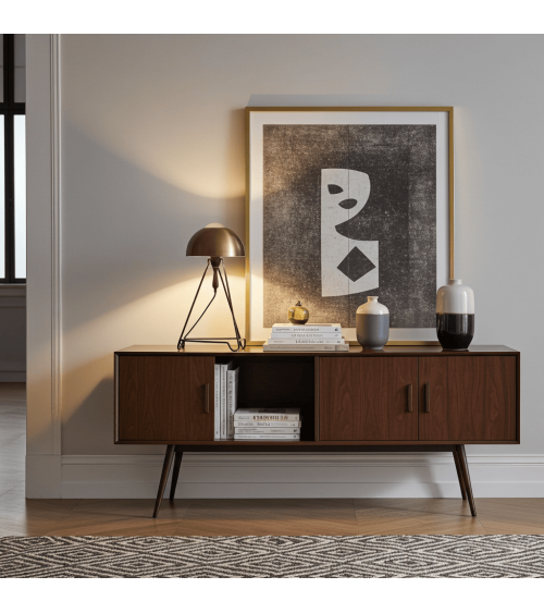 Studio Simple Schwarz & messing - Tischlampe, Nachttischlampe Serax tischleuchte led modern designer kaufen