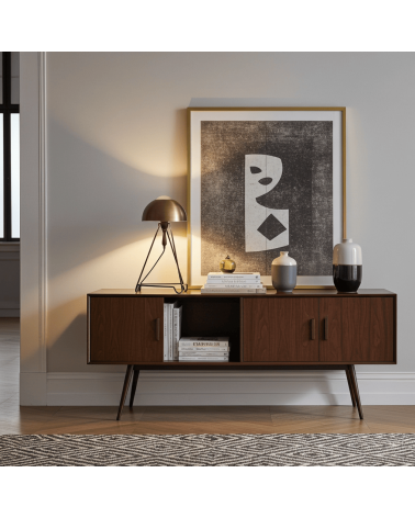 Studio Simple Schwarz & messing - Tischlampe, Nachttischlampe Serax tischleuchte led modern designer kaufen