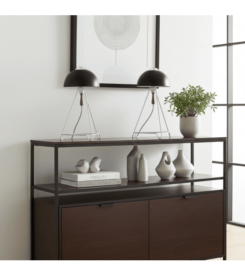 Studio Simple Weiß & Schwarz - Tischlampe, Nachttischlampe Serax tischleuchte led modern designer kaufen