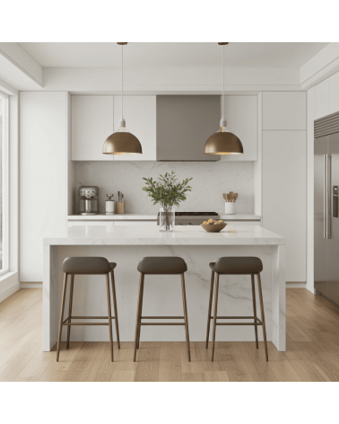 Abat jour en laiton - Studio Simple Serax lampe moderne original