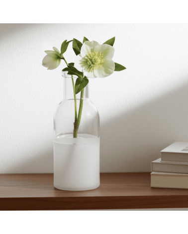 Small Glass Vase - Bottle Serax table flower living room vase kitatori switzerland