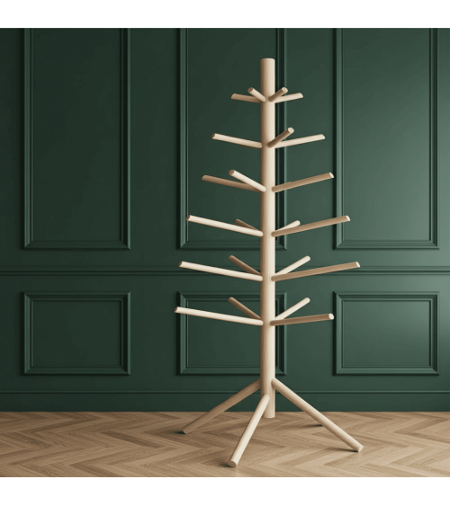 Petit Sapin de Noël en bois Suisse - arbre de Noel design KITATORI original decoratif artisanal alternatif naturel écologique...