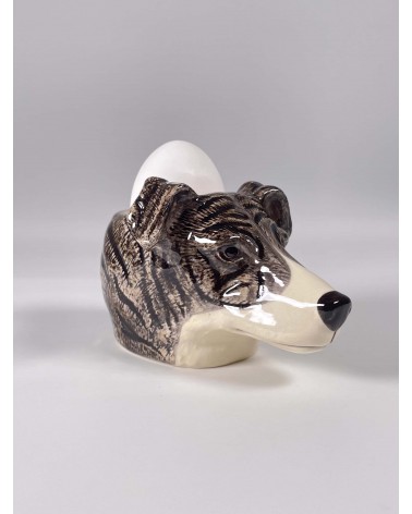 Greyhound - Eggcup Quail Ceramics cute egg cup holder