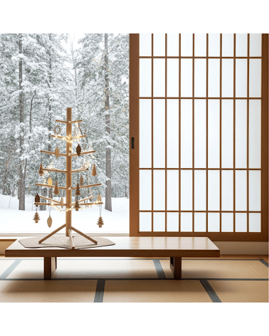 alternative zum Kleiner Weihnachtsbaum - KITATORI Deko Tannenbaum aus Holz holztannenbaum holzweihnachtsbaum skandinavischer ...
