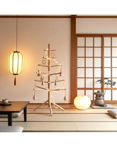 alternative zum Kleiner Weihnachtsbaum - KITATORI Deko Tannenbaum aus Holz holztannenbaum holzweihnachtsbaum skandinavischer ...