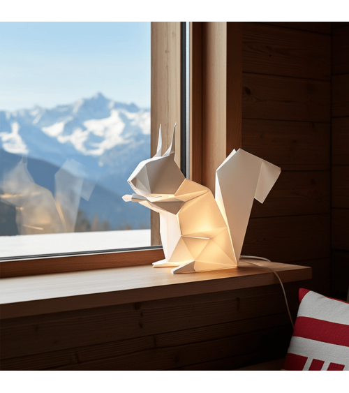 Eichhörnchen - Tierlampe, Tischlampe, Nachttischlampe Plizoo tischleuchte led modern designer kaufen