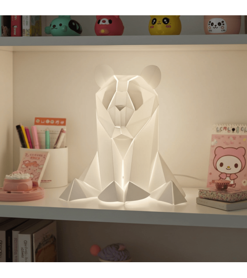Lampada orso, panda - Lampada da tavolo design animali Plizoo Lampade led design moderne salotto